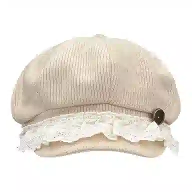 木林森 日系复古艺术画家古早高级感慵懒风氛围感休闲百搭 棉 贝雷帽 男女同款情侣款