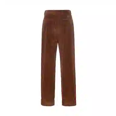 Gucci SS22 Corduroy Trousers Brown