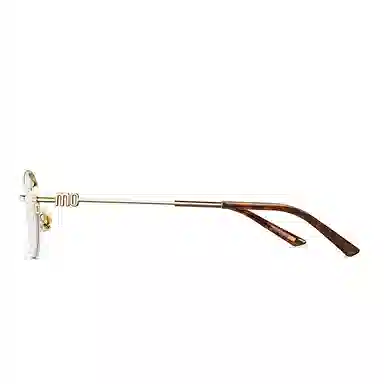 MOLSION Old Money Half Frame Titanium Optical Glasses