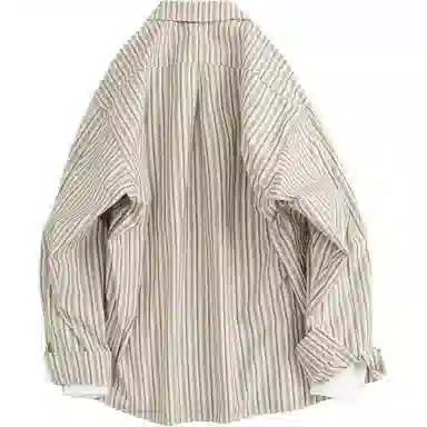 Gongnu Casual Striped Shirt