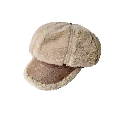 杨同学 韩版羊羔绒保暖时尚舒适显气质 腈纶 贝雷帽 女款