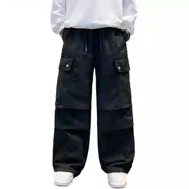 黑恐龙牛仔裤 时尚薄款长裤潮