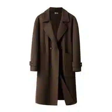 Automobili Lamborghini Classic Double-Breasted Coat