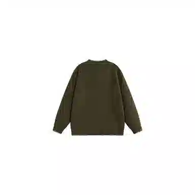 欧迪芬 美式圆领复古简约慵懒英伦时尚保暖舒适百搭纯色常规青春活力风毛衣 男女同款