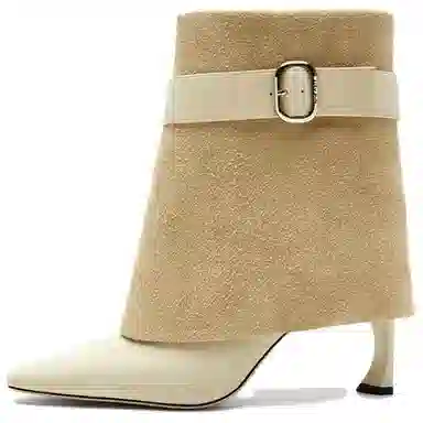 Nine West Neil Heel Ankle Boots 8cm