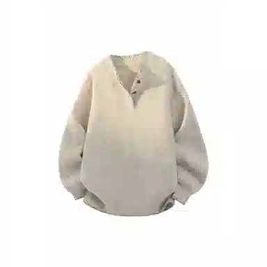 欧迪芬 美式圆领复古简约慵懒英伦时尚保暖舒适百搭纯色常规青春活力风毛衣 男女同款