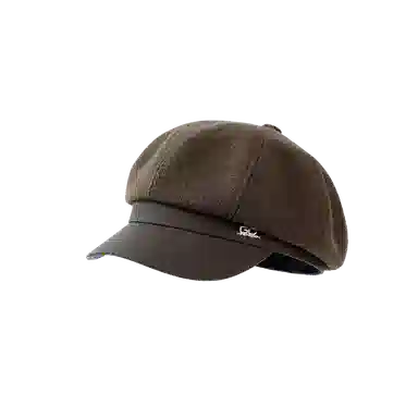 杨同学 复古英伦风文艺八角帽显脸小 涤纶 贝雷帽 女款