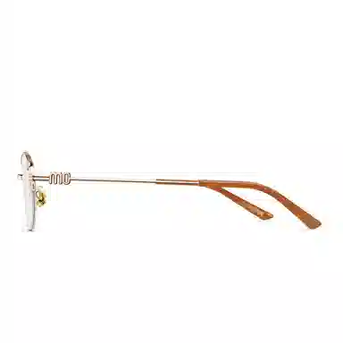 MOLSION Old Money Half Frame Titanium Optical Glasses