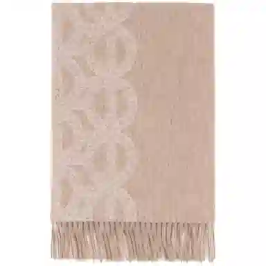 上海故事 提花加厚保暖柔软时尚优雅如梦环影礼盒装 绵羊毛 绒线围巾 女款