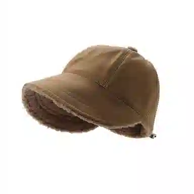 稻草人 韩版加绒简约百搭显脸小 潮流时尚 聚酯纤维 鸭舌帽 女款