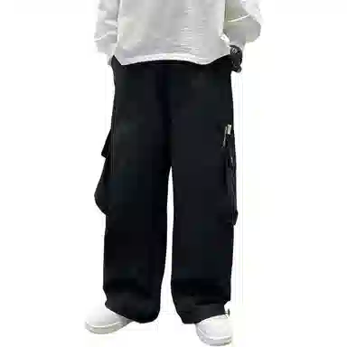 黑恐龙牛仔裤 宽松童秋季休闲长