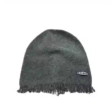 艾佳微 韩系气质大头围堆堆帽显脸小慵懒风套头洋气 羊毛混纺 绒线帽 男女同款情侣款