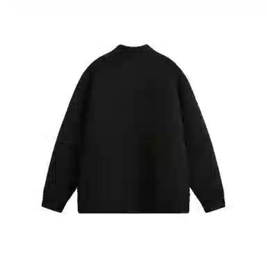 欧迪芬 高领美式风格简约慵懒风撞色图案舒适亲肤百搭双杠条时尚潮流毛衣 男女同款