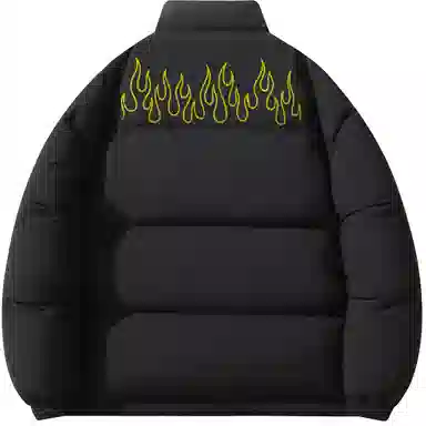 ROBINHOOD Flame Logo Down Jacket