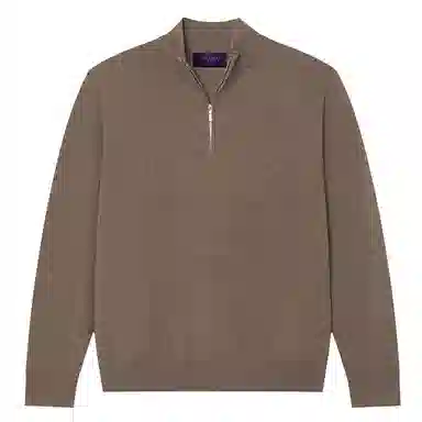 SKARO Cashmere Half-Zip Pullover