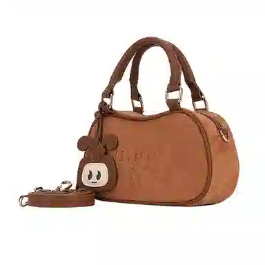 稻草人 琥珀流光系复古风百搭少时尚满印通勤小拎包 织物 手提包 常规 女款 多色