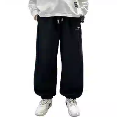 黑恐龙牛仔裤 舒适长裤宽松