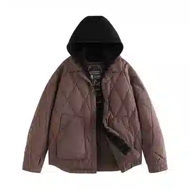 MIIOW Trend Party Series 90 Duck Down Retro Hoodie Jacket