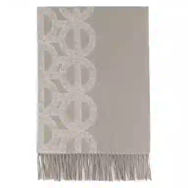 上海故事 提花加厚保暖柔软时尚优雅如梦环影礼盒装 绵羊毛 绒线围巾 女款