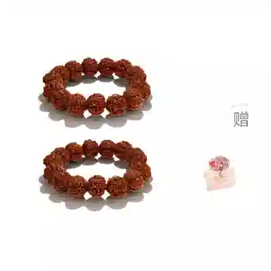 【八方来财 高品质】 金师傅 财源滚滚素圈佛珠串 时来运转事业有成 新中式国潮大气盘玩文玩简约百搭#好运 金刚菩提 手串 男女同款情侣款