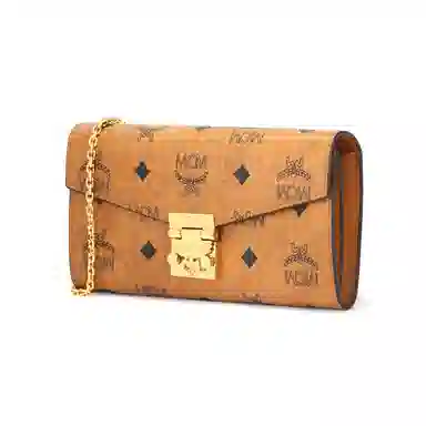 MCM Patricia Visetos WOC Cognac