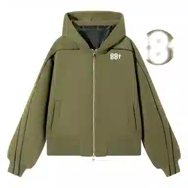 88rising Retro Striped Logo Sweatshirt