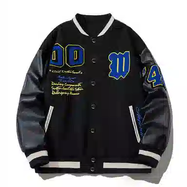 RAP PANDA Vintage Baseball Jacket