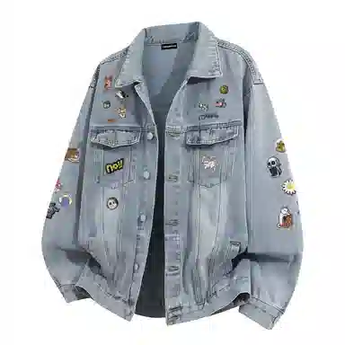 SOIEPLUS Oversized Denim Jacket