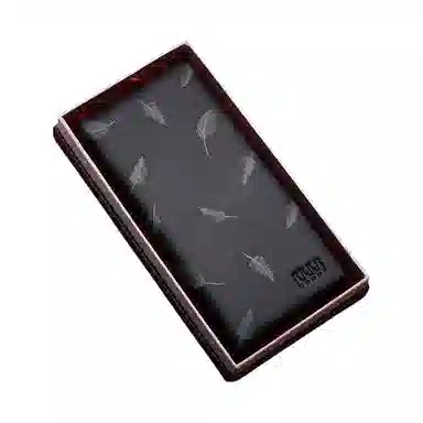 ELLE HOMME Business Leather Wallet Black