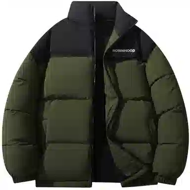 ROBINHOOD Flame Logo Down Jacket