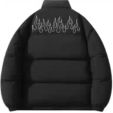ROBINHOOD Flame Logo Down Jacket