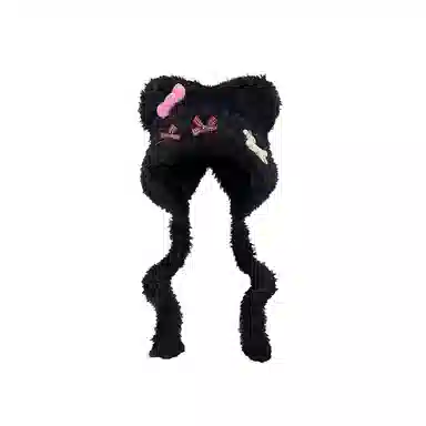 DAISY BEAUTY Cute Cat Bow Plush Hat