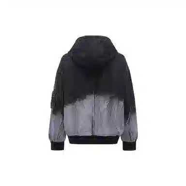 Feng Chen Wang Gradient Denim Zip Jacket