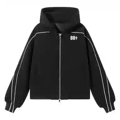 88rising Retro Striped Logo Sweatshirt