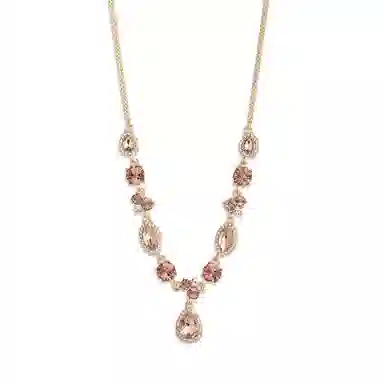 纪梵希 折叠扣设计 黄铜 项链 男女同款情侣款 玫瑰金