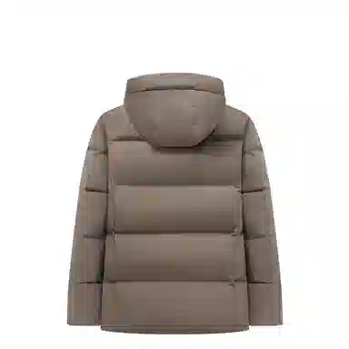 雅鹿 加厚可拆卸帽外套大码羽绒服 男款