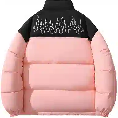 ROBINHOOD Flame Logo Down Jacket