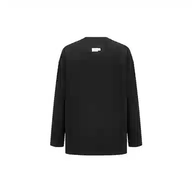 Feng Chen Wang Deconstructed Double Collar Long Sleeve Tee