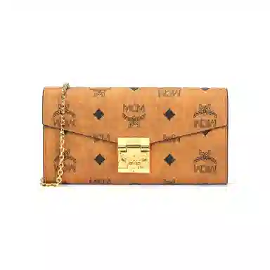 MCM Patricia Visetos WOC Cognac
