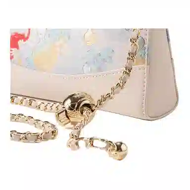 上海故事 真丝单肩斜挎包包时尚 桑蚕丝 手提包 小号 女款 多色