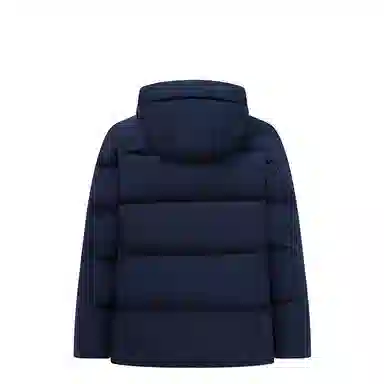 雅鹿 加厚可拆卸帽外套大码羽绒服 男款