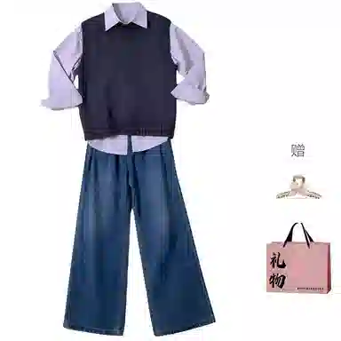 柏黛妃 时尚舒适通勤休闲套装 女款