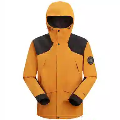 探路者  户外休闲徒步  防风防水冲锋衣 男款