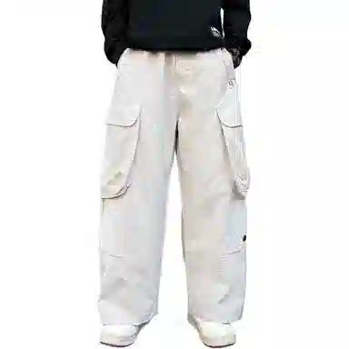 黑恐龙牛仔裤 宽松潮痞帅气