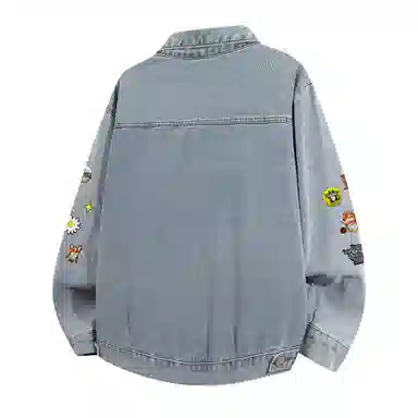 SOIEPLUS Oversized Denim Jacket