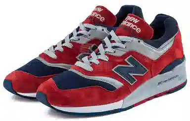 New Balance 997 Navy Red