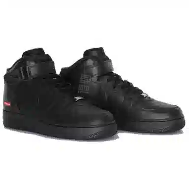 Supreme x Nike Air Force 1 MID Black