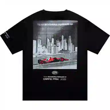 PUMA Scuderia Ferrari Singapore Tee Men logoT