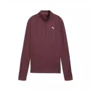 PUMA RUN VELOCITY CLOUDSPUN 14 ZIP logo T