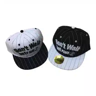 艾佳微 街舞嘻哈帽个性条纹字母标时尚青春 户外运动 百搭潮流 腈纶 棒球帽 男女同款情侣款